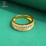 Mẫu nhẫn Vàng 18K thiết kế thanh lịch